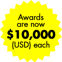 Awards are $10,000 each
